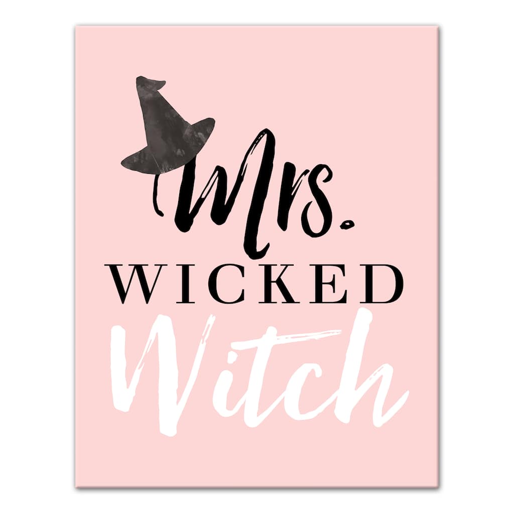 30 Custom Pretty Witch Art Personalized Address Labels 